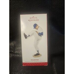 Hallmark Keepsake Nolan Ryan Ornament 2013 MLB Baseball Pitcher with Box